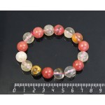 Браслет из халцедона, шарик 12мм