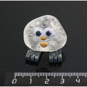 Сувенир "Домовой" из горного хрусталя 28*28*25мм