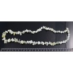 Бусы оникс светло-зеленый галтовка крупная 52-54 см