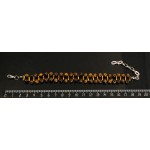 Браслет из тигрового глаза со стеклярусами, шарик 6мм