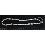 Бусы из морганита, аквамарина, берилла, овалы 5-8мм