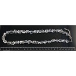 Бусы из горного хрусталя (крупная огранка) 12-14мм 50см