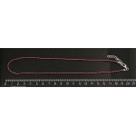 Бусы из граната шайбочки огранка 2мм