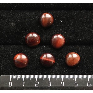 Бычий глаз, кабошон круг 12мм