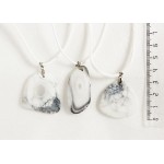 Кулон из кахолонга, плоская галтовка 25-40мм