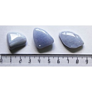 Галтовка, агат голубой 15-20 мм (Цена за 1 камень)