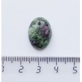 Цоизит, кабошон, овал 18х13мм