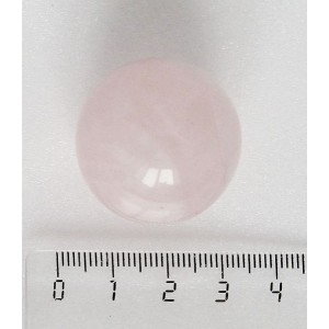 Шар из розового кварца 28-33мм