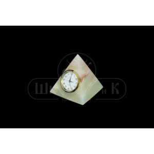 Часы оникс "Пирамида" 80*80*80мм упаковка картон