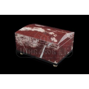 Ларец из яшмы 103*60*75 мм