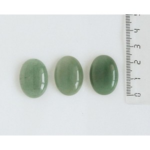 Авантюрин зеленый, кабошон овал 25х18мм