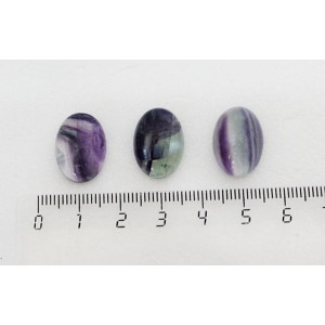 Флюорит, кабошон овал 18х13мм