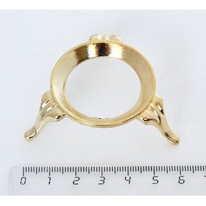 Подставка под яйцо-шар металлическая