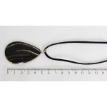 Кулон из симбирцита, капля 53х33мм