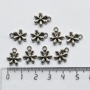 Подвеска "цветок 6 лепестков"