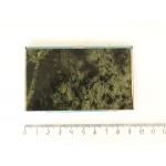 Визитница с накладкой из змеевика, 93*58*8мм