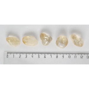 Галтовка цитрин (Бразилия), 15-20мм (цена за 1 камень)