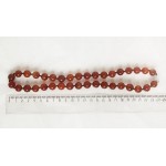 Бусы из сердолика, шарик d-12 мм