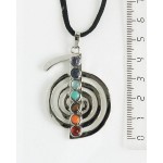 Кулон из аметиста и самоцветов "Чо Ку Рей"