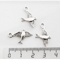 Подвеска "летящая птица" 17х14мм