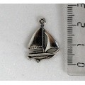 Подвеска "кораблик" цвет ант.серебро