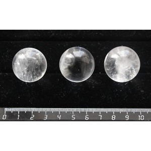 Шар из горного хрусталя, 24-28мм, 22-30г