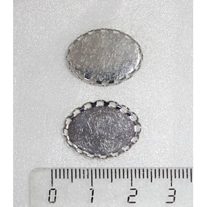 Основа для кабошона сеттинг овал 19х14мм