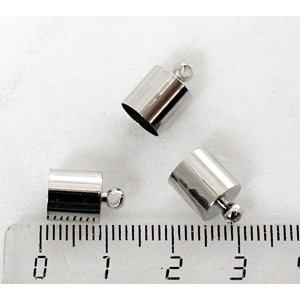 Колпачок-концевик для шнура, д8мм, пара