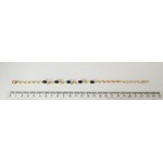 Браслет из азурита "веточка"