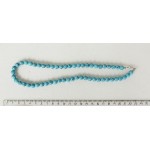 Бусы из бирюзы (имитация), шарик 8мм