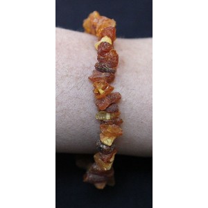 Браслет из янтаря лечебный (необработанный) Браслет из янтаря лечебный (необработанный)