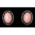 Серьги из коралла "греческие"