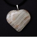 Кулон из оникса "сердечко"